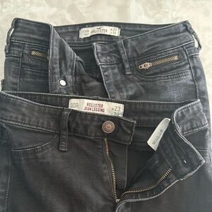Hollister’s black jeans bundle!  2 pairs of size 00R!  Barely worn!
